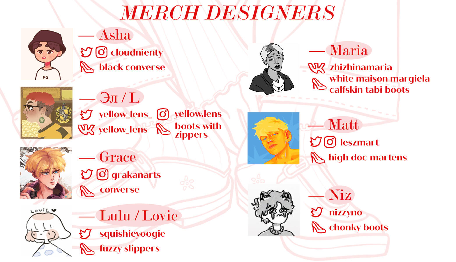 Merch Designers