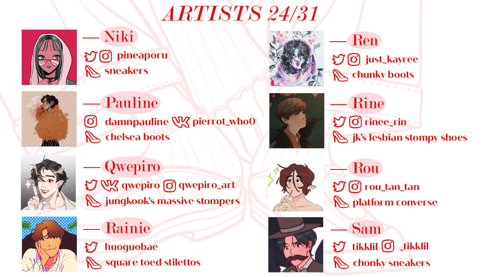 Artists 24/31